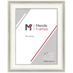 Bilderrahmen Kunststoff-Bilderrahmen Kinshasa Wei&szlig;