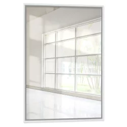 Bilderrahmen Wandspiegel Oboso aus Aluminium Silber matt