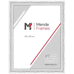 Bilderrahmen Holzrahmen Maputo Wei&szlig;