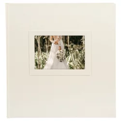 Fotoalbum Herzklopfen mit 60 weißen Seiten zum Einkleben, 30x31 cm