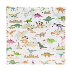 Fotoalbum Dinosauria mit 60 weißen Seiten zum Einkleben, 25x25 cm