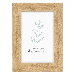 Bilderrahmen Kunststoff-Fotorahmen Florina Braun