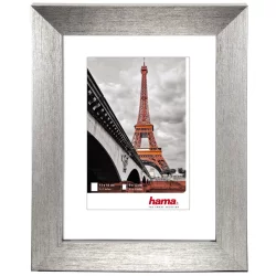 Kunststoff-Bilderrahmen Paris Silber