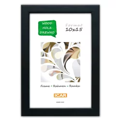 Bilderrahmen Holz-Bilderrahmen Corvian Schwarz