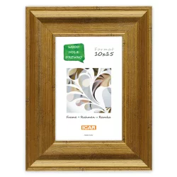 Bilderrahmen Holz-Bilderrahmen Caelen Gold
