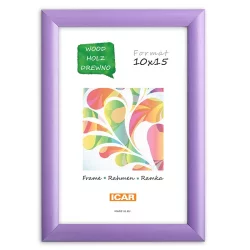 Bilderrahmen Holz-Bilderrahmen Pina Lila