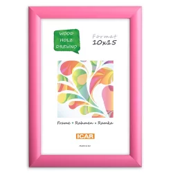 Bilderrahmen Holz-Bilderrahmen Pina Pink