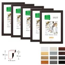 Holz-Bilderrahmen Arox - 5er Set
