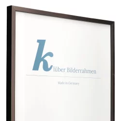 Bilderrahmen Holz-Bilderrahmen Calamar rose-schwarz