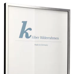 Bilderrahmen Holz-Bilderrahmen Calamar silber-schwarz