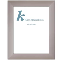Bilderrahmen Mega Alu-Bilderrahmen Kontrastgrau glanz