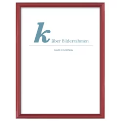 Bilderrahmen Alu-Bilderrahmen Pedro Geo-Rot