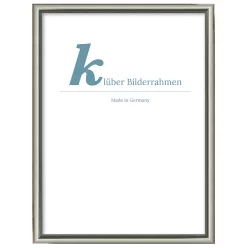 Alu-Bilderrahmen Pedro Krypton gl&auml;nzend, R&uuml;cken geb&uuml;rstet