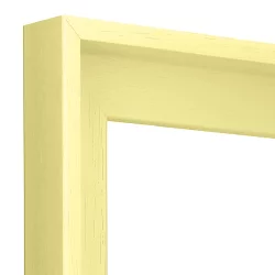 Bilderrahmen Schattenfugenrahmen Matiz Ivory Yellow (001)
