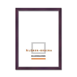 Bilderrahmen Holzrahmen Calvia Lila