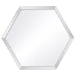 Bilderrahmen Hexagon-Spiegelrahmen Honeycomb Silber