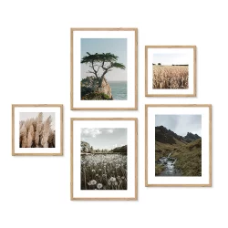 Bilderrahmen Poster-Set Nature 2 (inkl. Poster & Bilderrahmen)