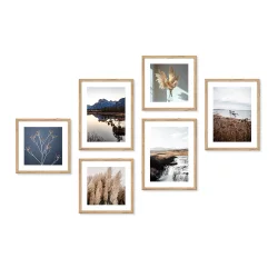 Bilderrahmen Poster-Set Nature 1 (inkl. Poster & Bilderrahmen)