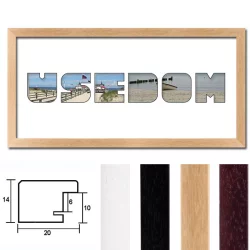 Regiorahmen &quot;Usedom&quot; mit Passepartout