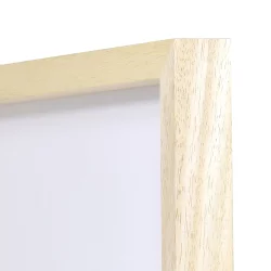 Trikotrahmen EasyChange für schnellen Shirtwechsel - ohne Glasscheibe natur