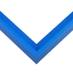 Bilderrahmen Schattenfugenrahmen Neon Neonblau