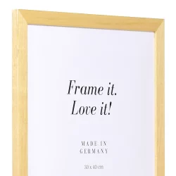 Bilderrahmen Spar-Rahmen aus Holz natur