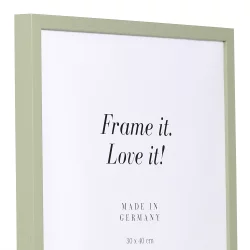 Bilderrahmen Holzrahmen Burgund gr&uuml;n