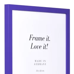 Bilderrahmen Holzrahmen Top Cube lila