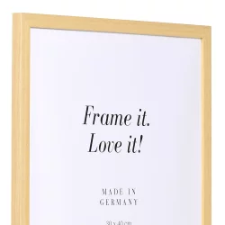 Bilderrahmen Holzrahmen Top Pro S natur