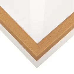 Bilderrahmen Unibox Bilderrahmen Eiche-Wei&szlig;