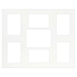 2,5 mm Passepartout in Museumsqualit&auml;t, 40x50 cm (10x15 cm, 13x18 cm)