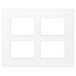 2,5 mm Passepartout in Museumsqualit&auml;t, 40x50 cm (13x18 cm)