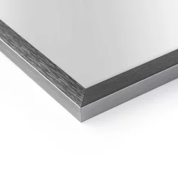 Bilderrahmen Wandspiegel Star - 70x170 cm Struktur Grau