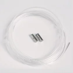 50 Stück Perlonseile 2mm/200cm mit Schraubgleitern (max. Tragkraft 5 kg)