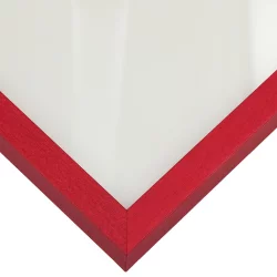 Bilderrahmen Holzrahmen Quadrum Rot