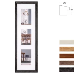 Bilderrahmen Galerie-Bilderrahmen Fiorito f&uuml;r 3 Bilder