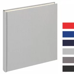 Fotoalbum Cloth mit 40 Seiten zum Einkleben, 26x25 cm