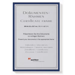 Bilderrahmen New Lifestyle Kunststoffrahmen Blau 21x29,7 cm (A4)