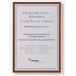 Bilderrahmen New Lifestyle Kunststoffrahmen Bronze 21x29,7 cm (A4)
