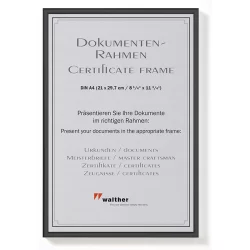 Bilderrahmen New Lifestyle Kunststoffrahmen Schwarz 21x29,7 cm (A4)