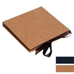 Leporello aus hochwertigem Papier für 26 Fotos 10x10 cm zum Einkleben