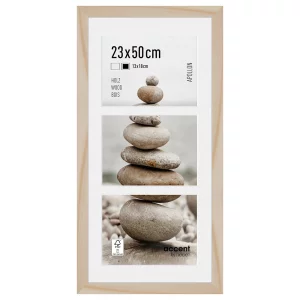 Cadre multi photos en bois Apollon pour 3 photos 13x18 cm