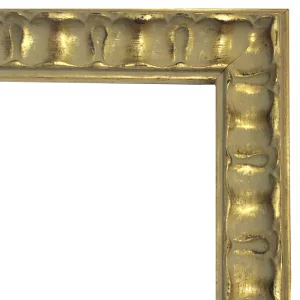 Holzrahmen CHATEAU 371 nach Maß Gold | Normalglas (2 mm)