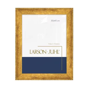 Holzrahmen MANTILLA 4,5 nach Maß Gold | Normalglas (2 mm)