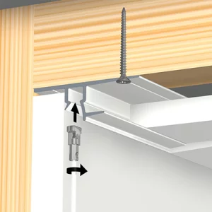 Deckensystem Shadowline drywall (Gipsplatte) - Blanc