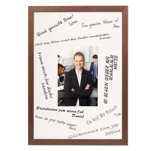 Cadre en bois signature - DIN A4