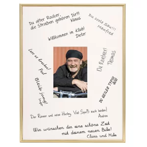 Signatur-Bilderrahmen aus Kunststoff - 30x40 cm