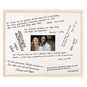 Cadre en bois signature - 50x60 cm