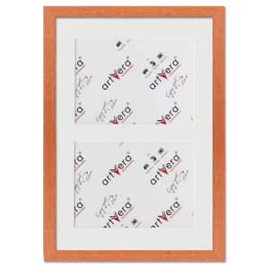 2er Galerierahmen Lund in 25x35 cm für 13x18 25x35 cm (2x13x18 cm) | Kirsche | Normalglas (2 mm)