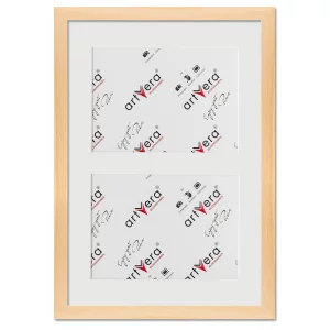 2er Galerierahmen Lund in 25x35 cm für 13x18 25x35 cm (2x13x18 cm) | Natur | Normalglas (2 mm)